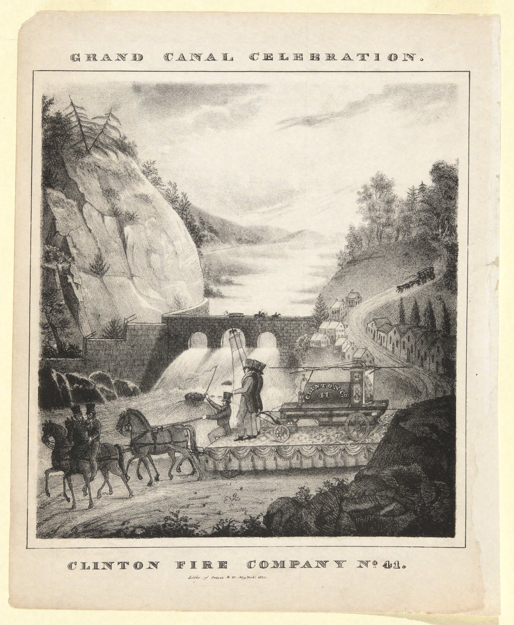 Clinton Yangın Şirketi No.41 by William H. Tuthill