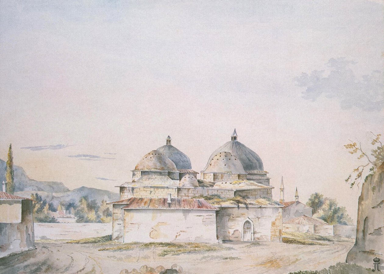 Bahçesaray Hamamları, 1787 by William Hadfield