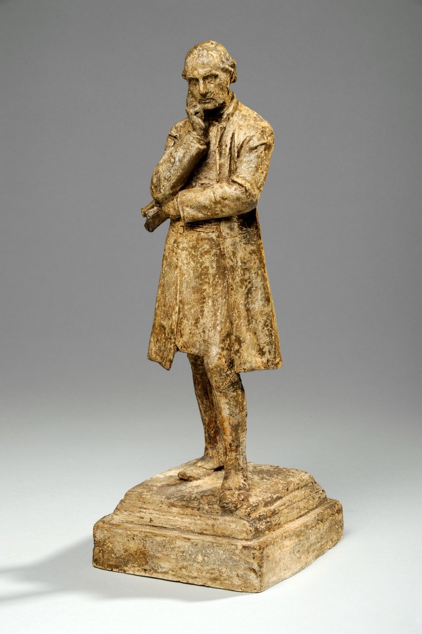 William Conyngham için maket, 4. Baron Plunket, Dublin Başpiskoposu, c.1905 (alçı) by William Hamo Thornycroft