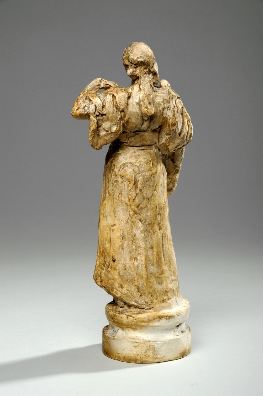 Adalet Figürü Maketi (alçı) by William Hamo Thornycroft