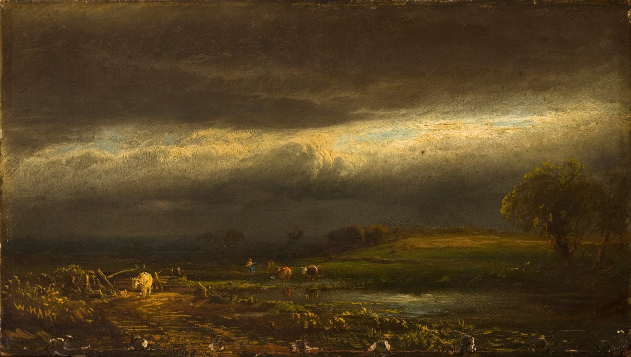 Yaklaşan Fırtına, Cayuga Gölü (NY) by William Hart