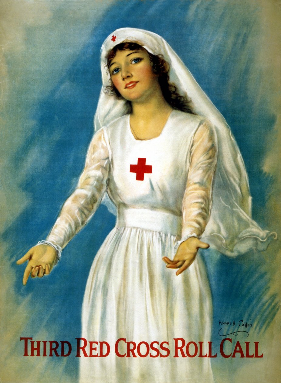 Üçüncü Kızılhaç Yoklama Çağrısı, 1918 by William Haskell Coffin