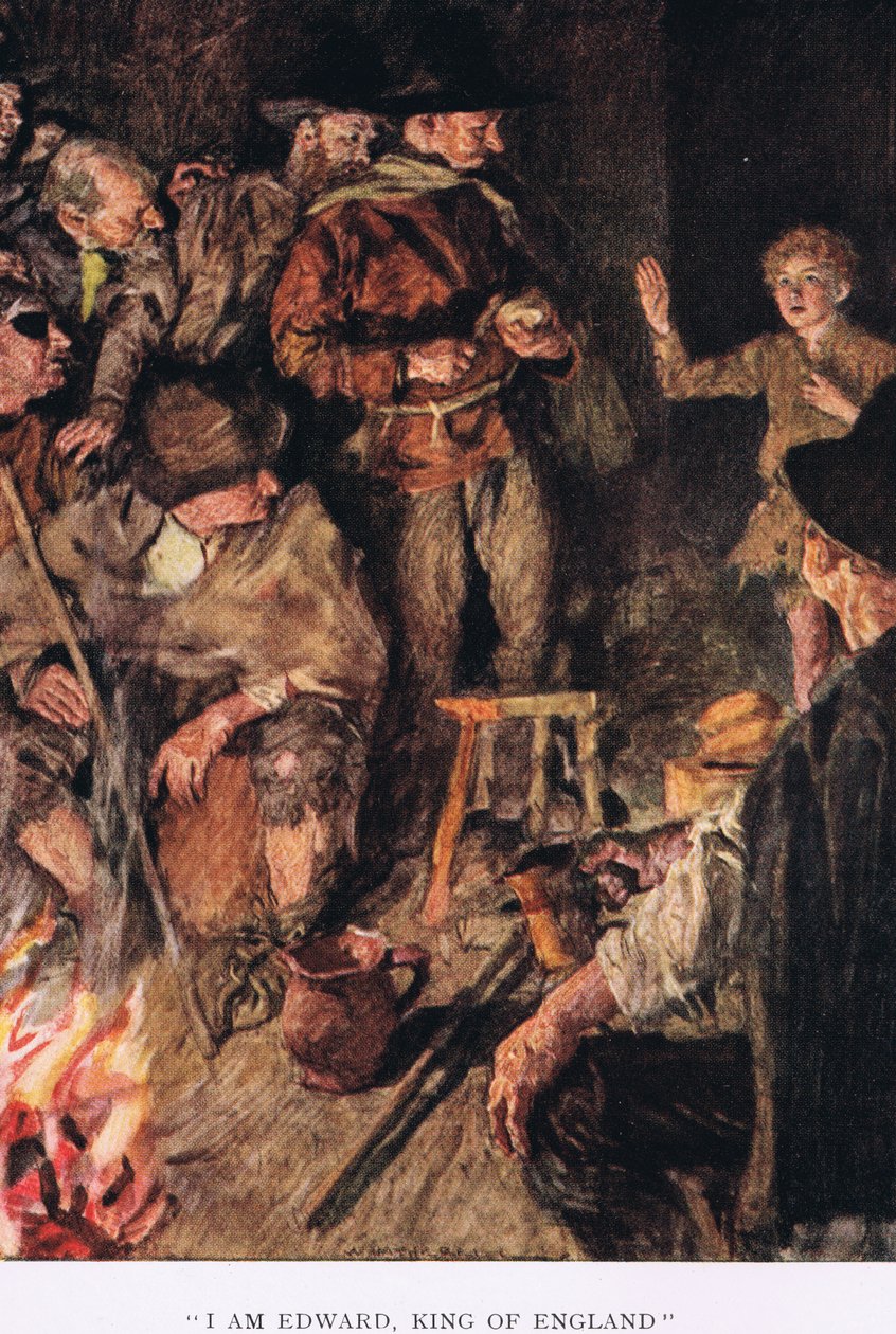 'Ben İngiltere Kralı Edward'ım' by William Hatherell