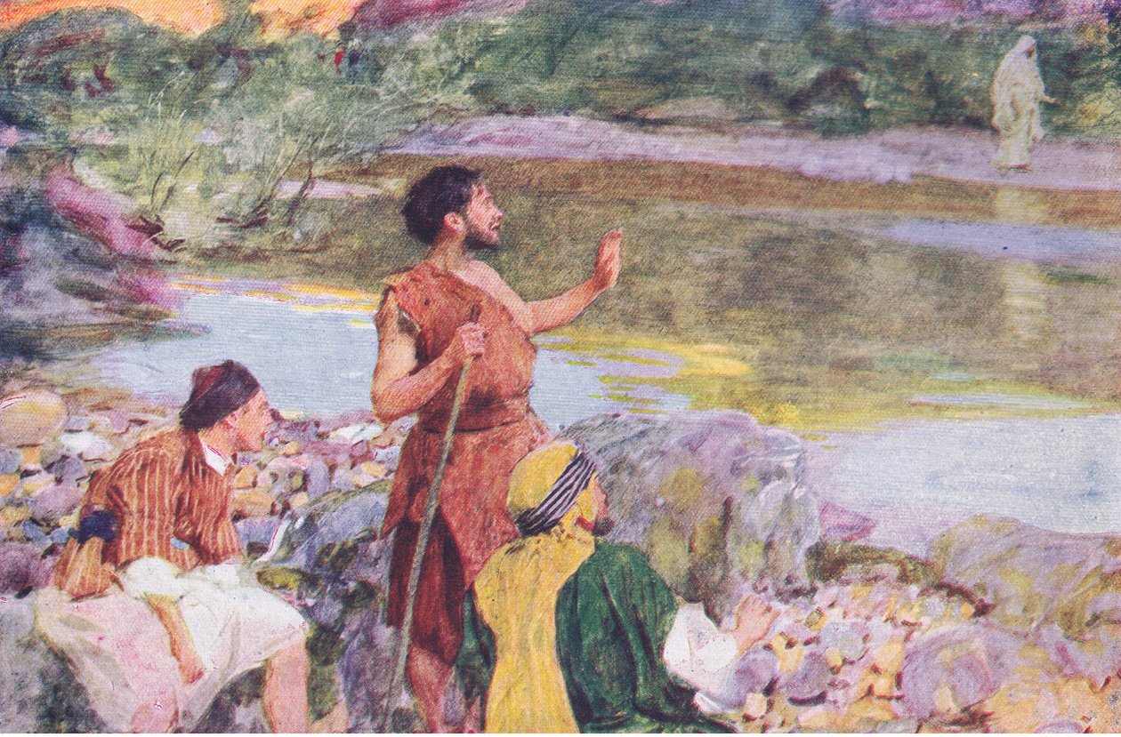 John, yürürken İsa