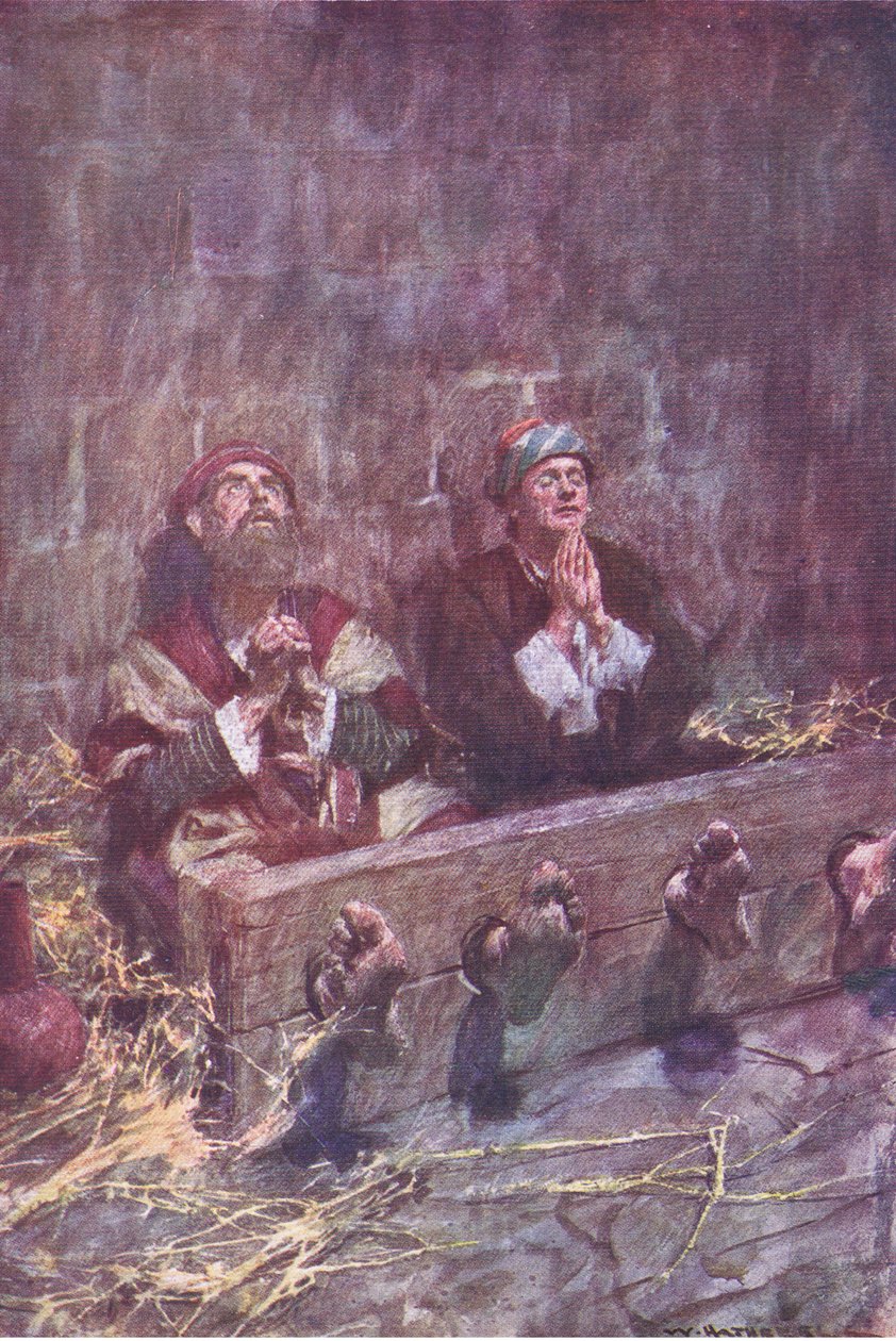 Paul ve Silas hapishanede, Hodder & Stoughton tarafından yayınlanan The Bible Story