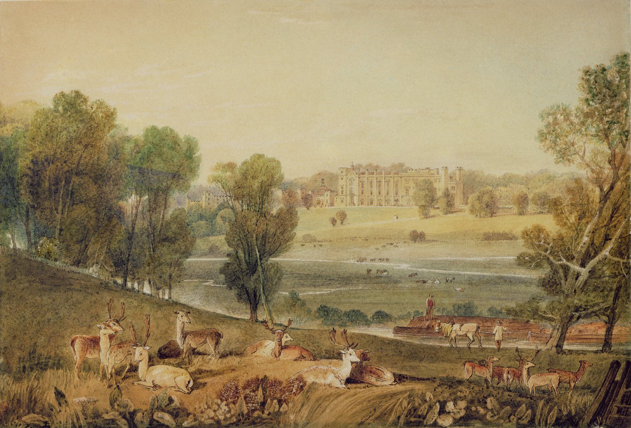 Cassiobury Parkı, Hertfordshire by William Havell