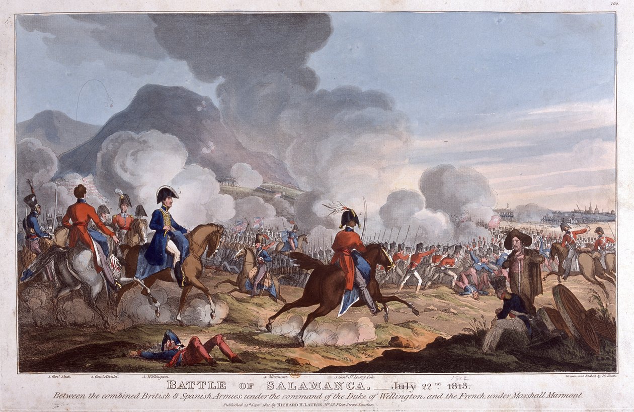 Salamanca Muharebesi 22 Temmuz 1812, 1821