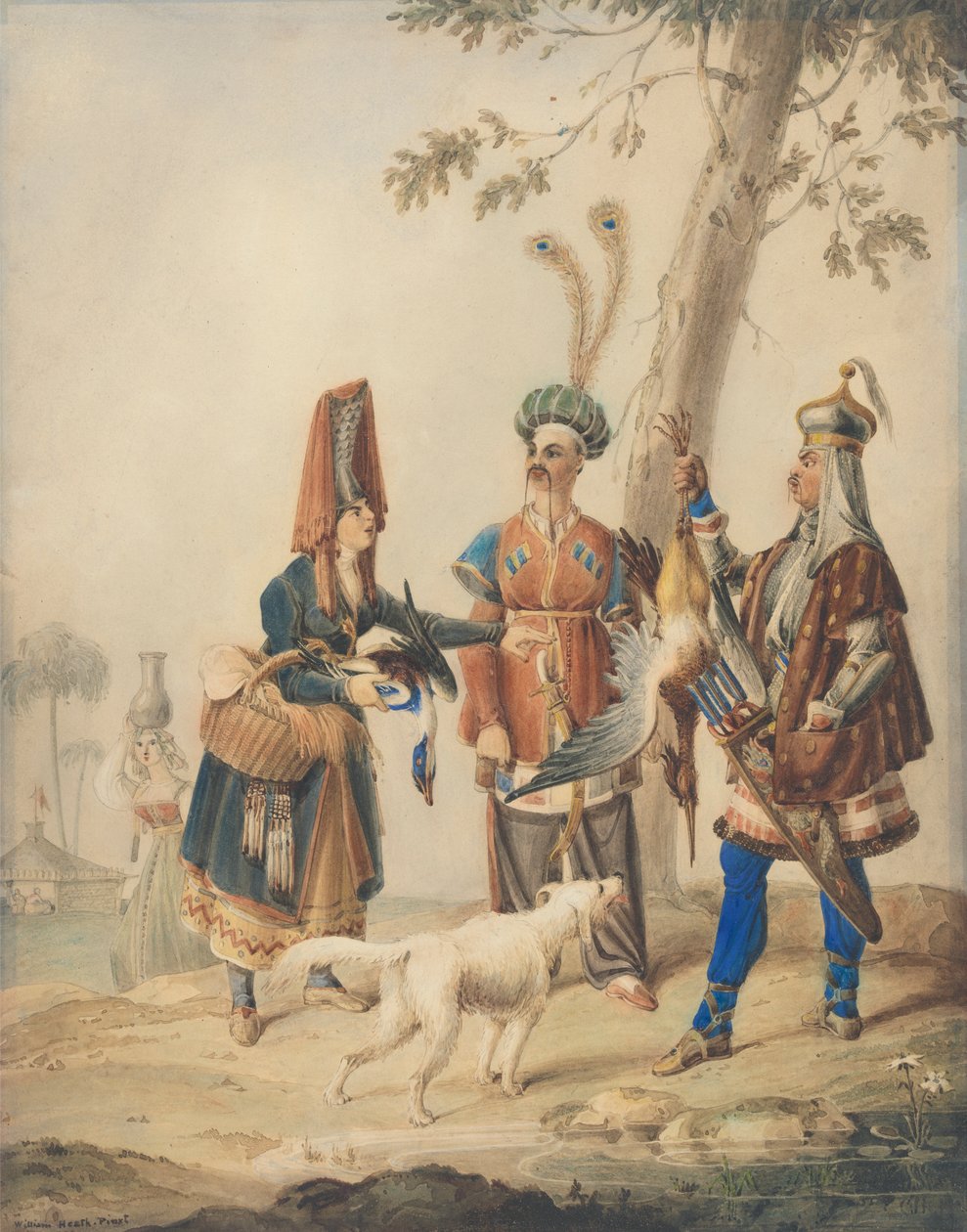 Çerkesler by William Heath