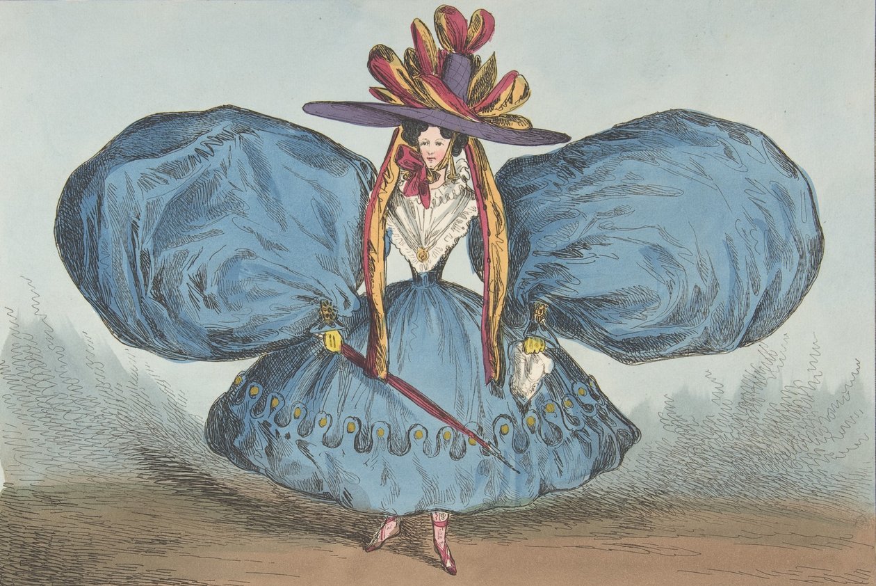 Modern Tuhaflıklar, P. Pry Esq., Levha 1: Tuhaf Kesilmiş Kollar, Ay Orada ..., 30 Haziran 1829. by William Heath