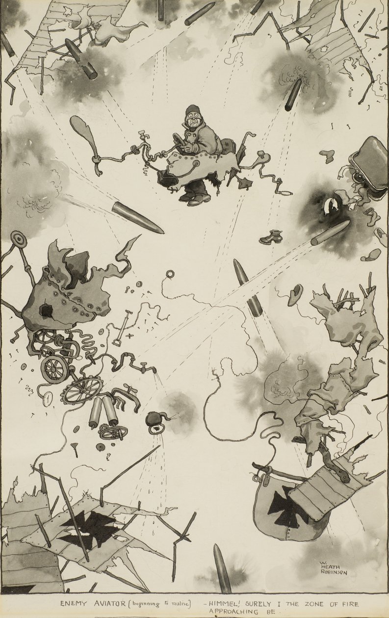 Güzel Bir Sonuç, c.1918 by William Heath Robinson