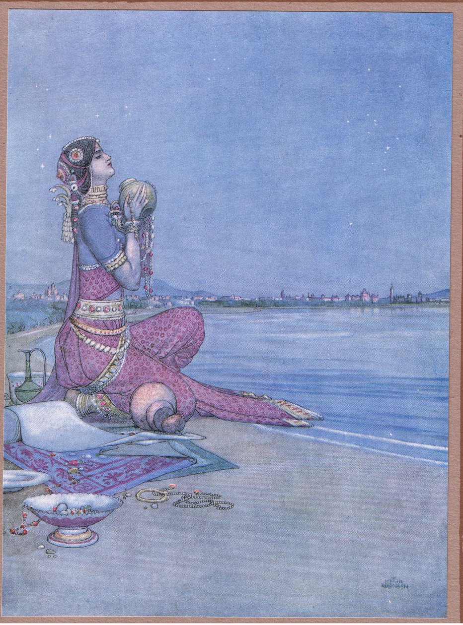 Bombay, Royal ve Dower Royal Ben Kraliçe by William Heath Robinson