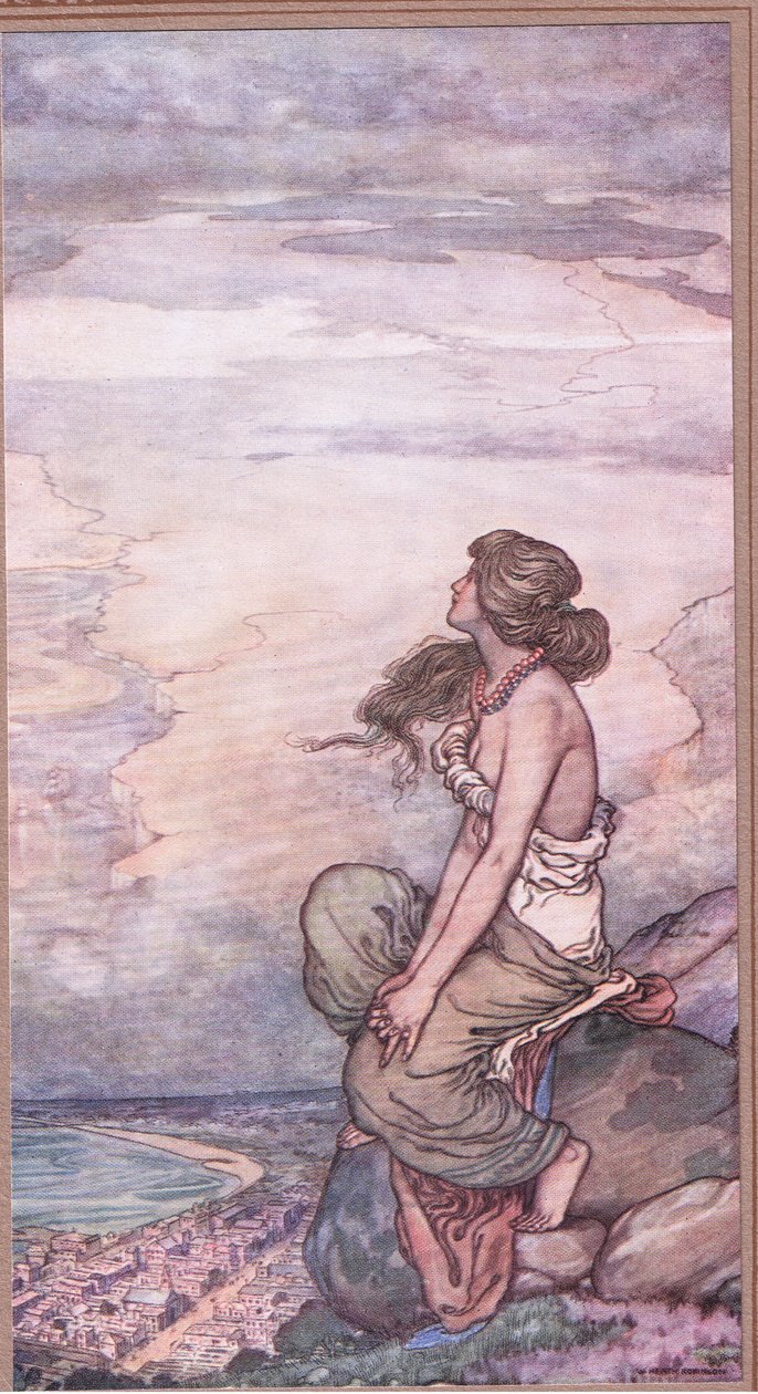 Capetown. Selamlamak! Kıç elden ele kapılıp takas edildi by William Heath Robinson