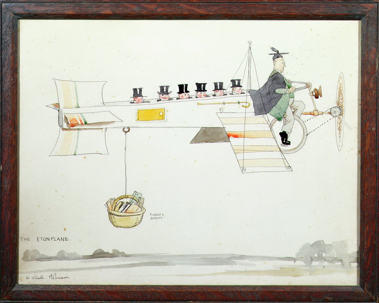 Eton Uçağı by William Heath Robinson