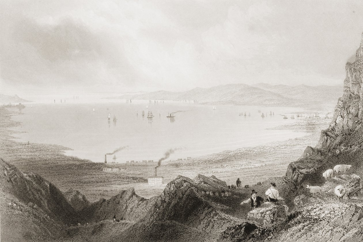 Belfast Lough, Antrim İlçesi, George Virtue, 1860