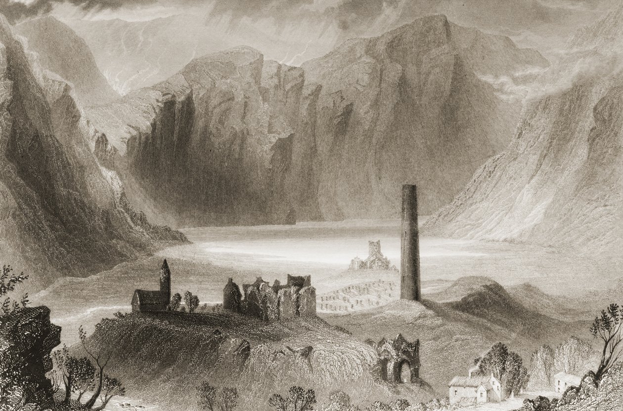 Glendalough, County Wicklow, Ireland, from 