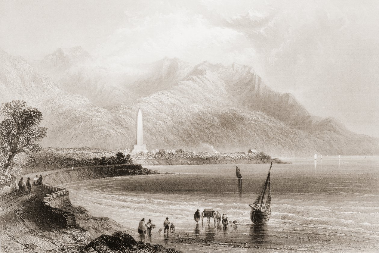 General Ross Anıtı, Rosstrevor, County Down, Kuzey İrlanda, 