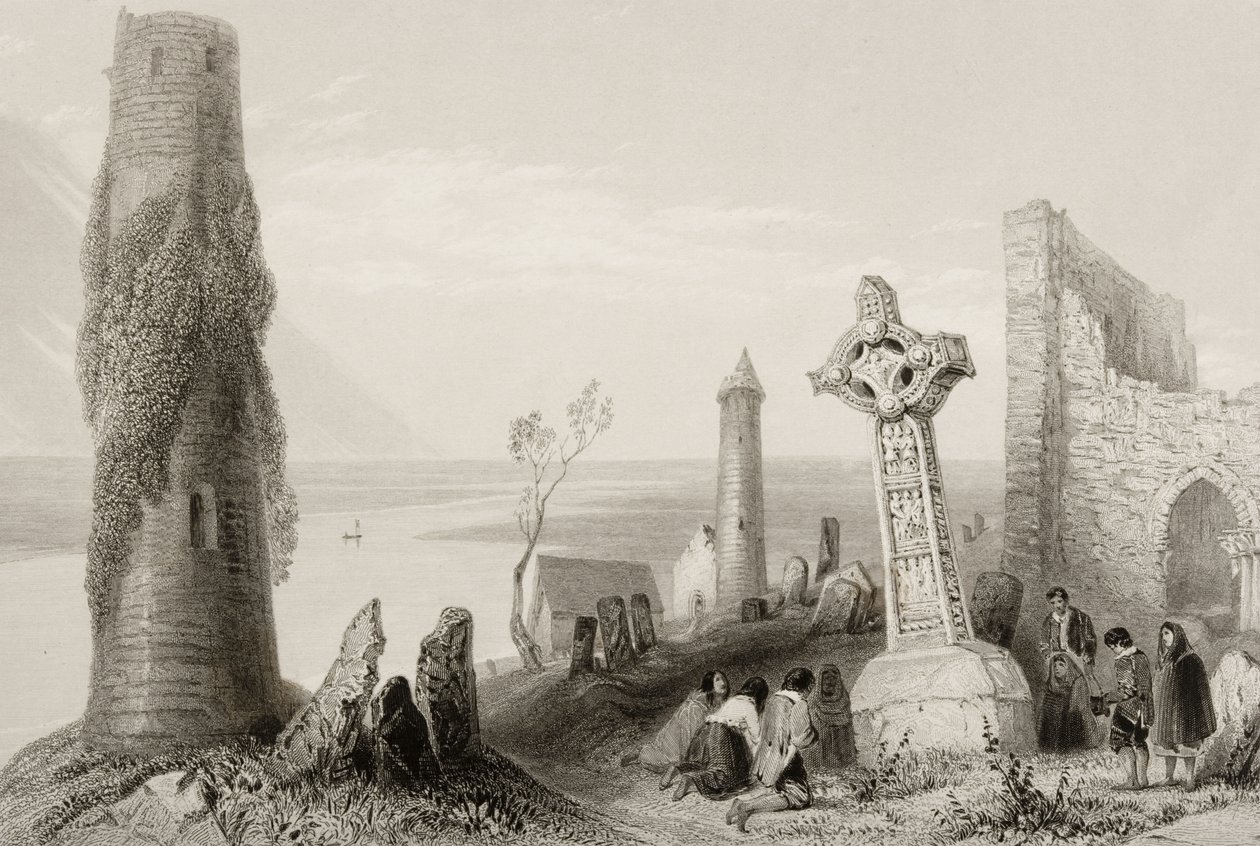 Clonmacnois, County Offaly, İrlanda
