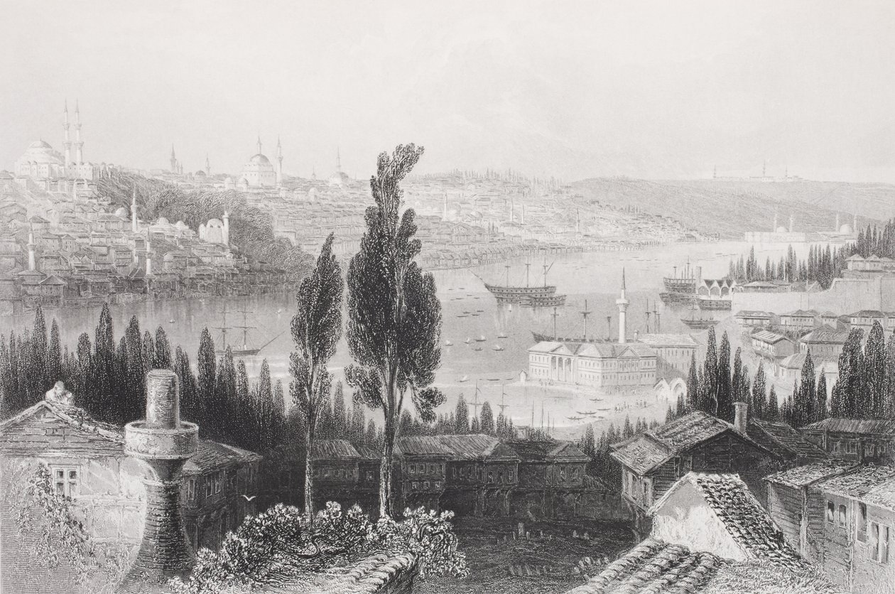 The Arsenal from the Pera, Turkey, from 