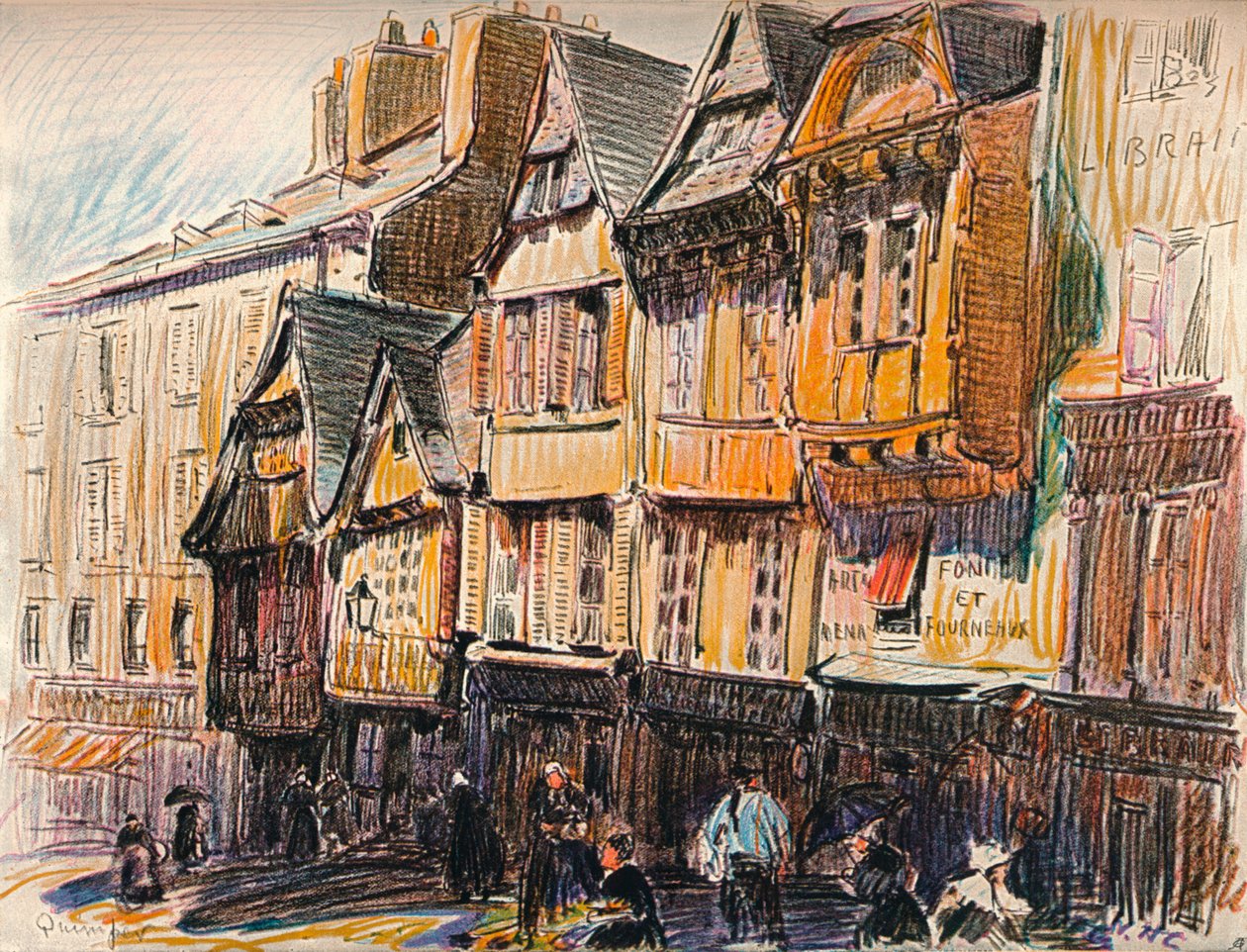Quimper, c1908 by William Henry Charlton