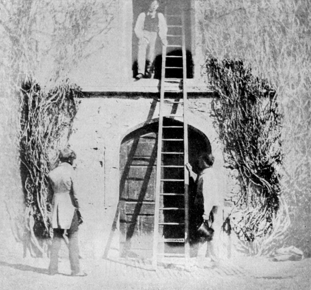 William Henry Fox Talbot tarafından çok erken bir fotoğraf, 1844 1904 by William Henry Fox Talbot