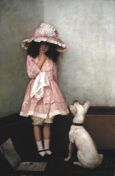 Utanç içinde (tuval üzerine yağlı boya) by William Henry Gore