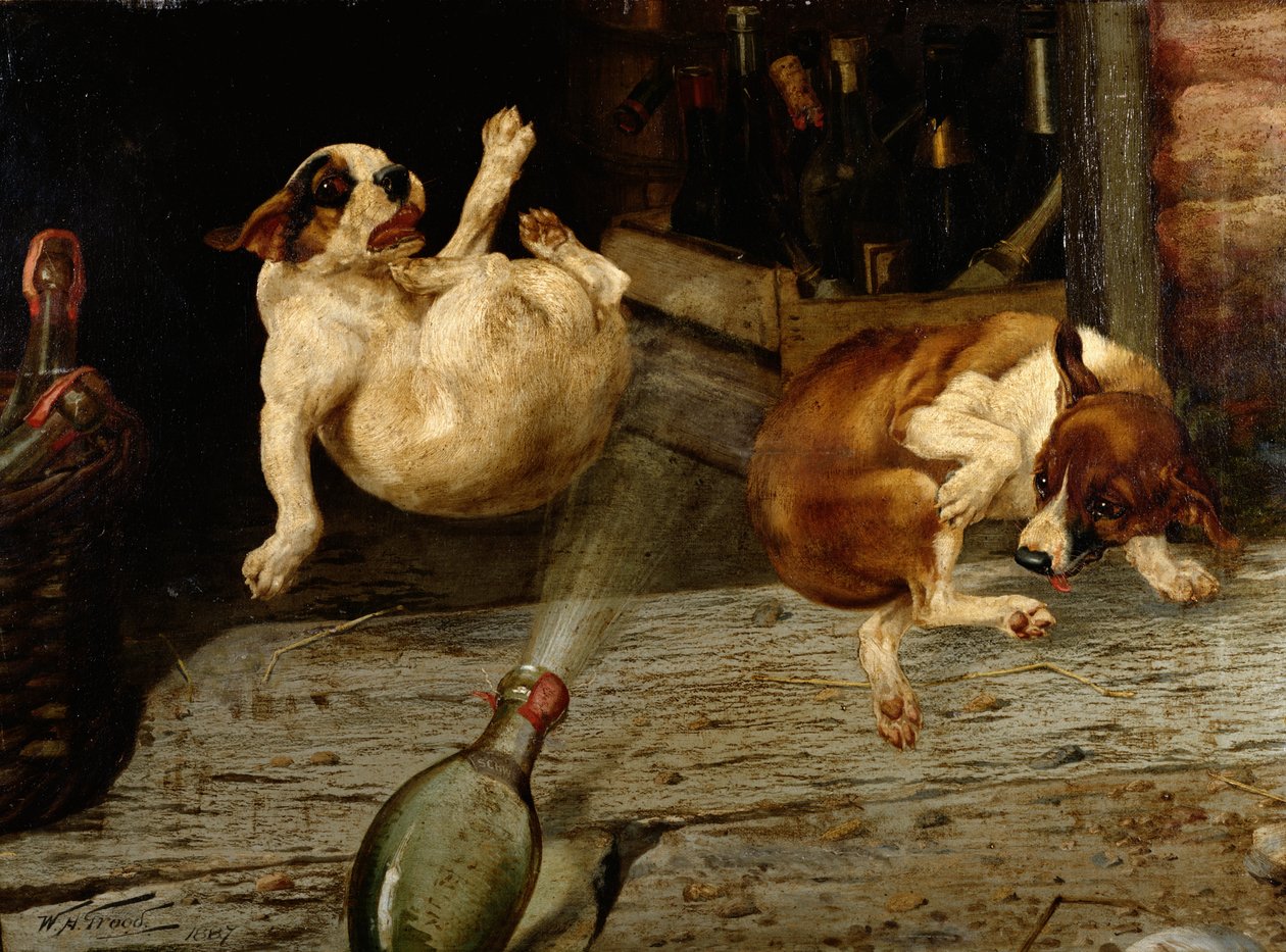 Şaşırtıcı Bir Sonuç, 1887 (bir çift) by William Henry Hamilton Trood