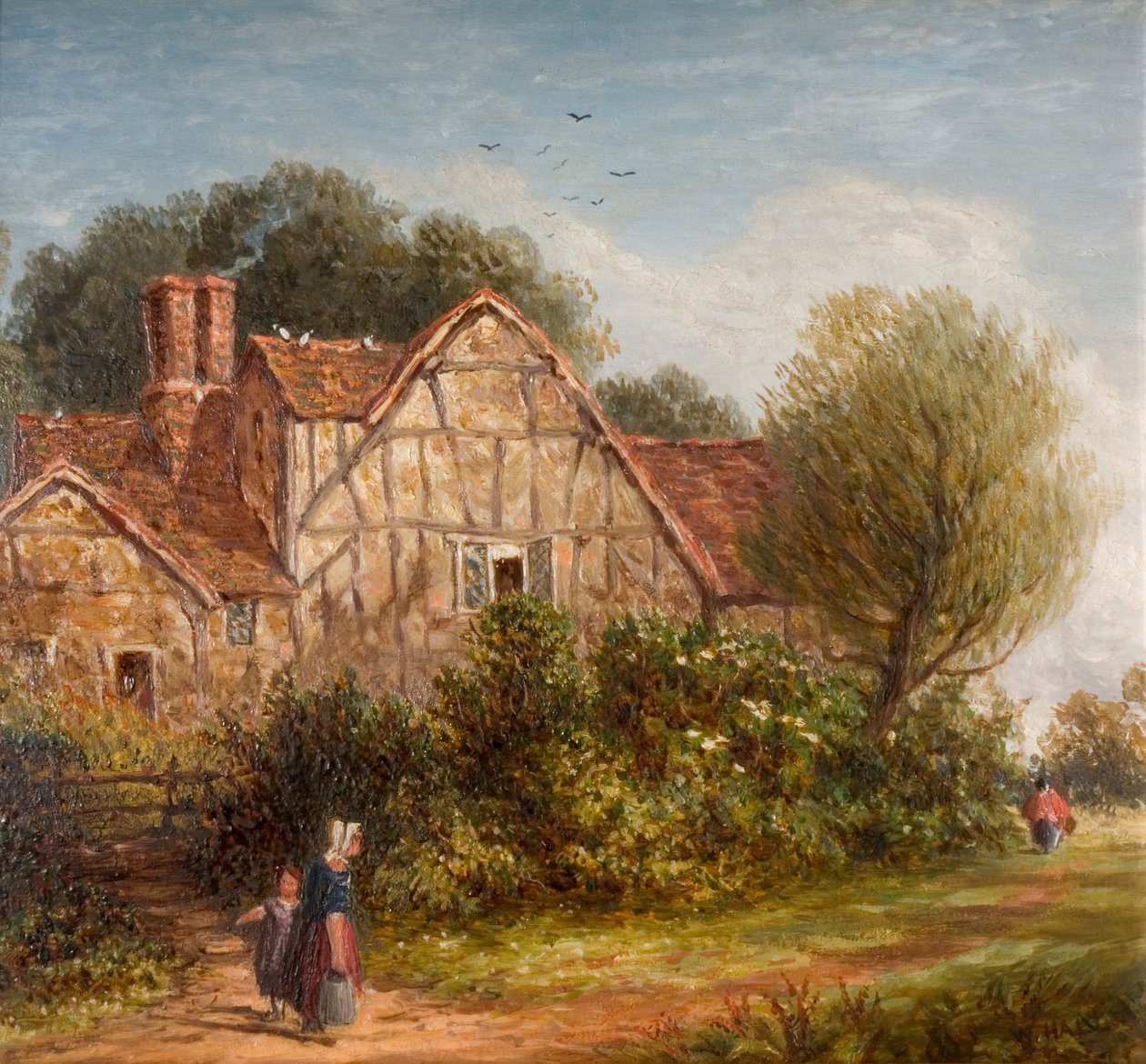 Bir İngiliz Kulübesi, 1880. by William Henry Hill