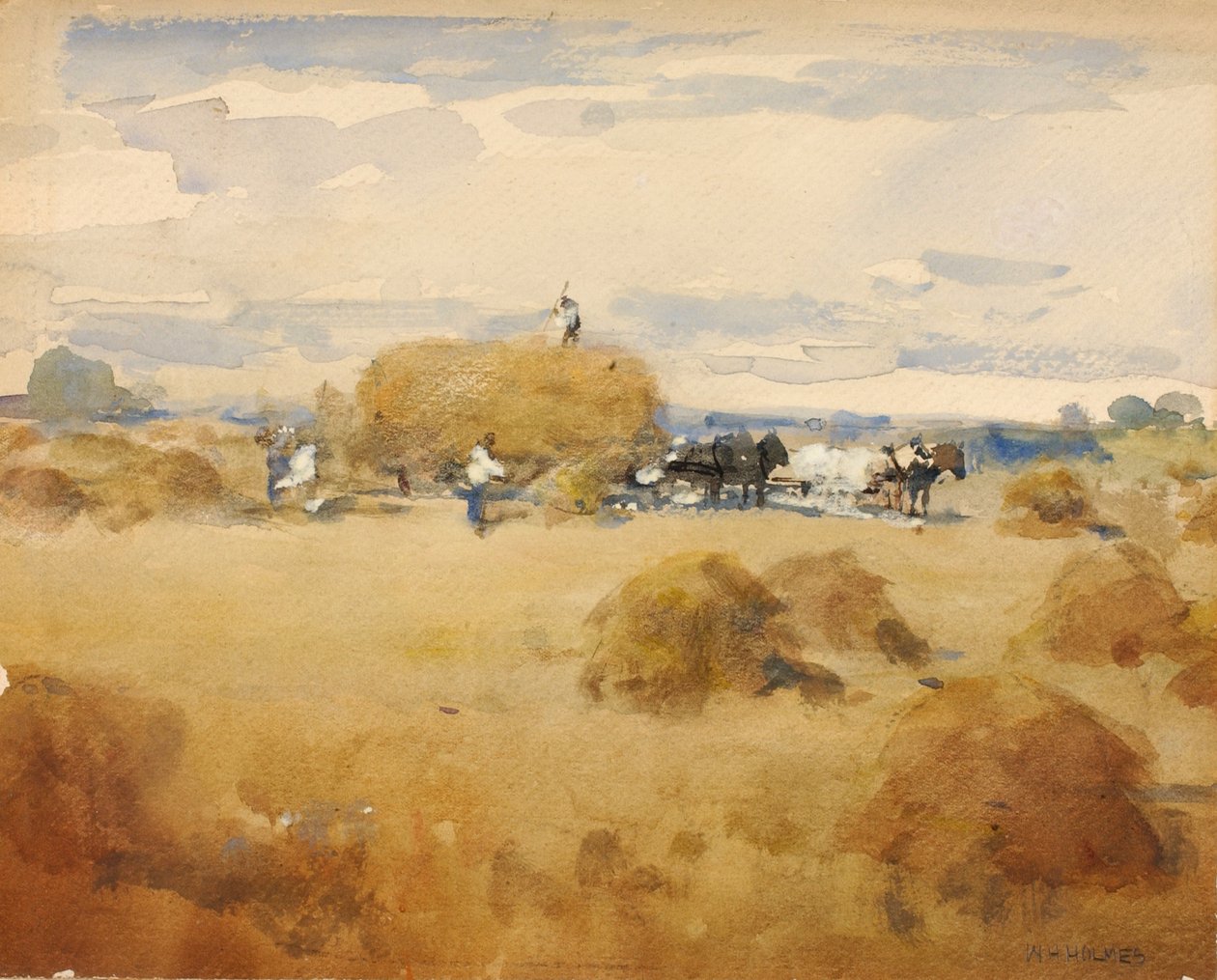 Saman Yapma Sahnesi, n.d. by William Henry Holmes