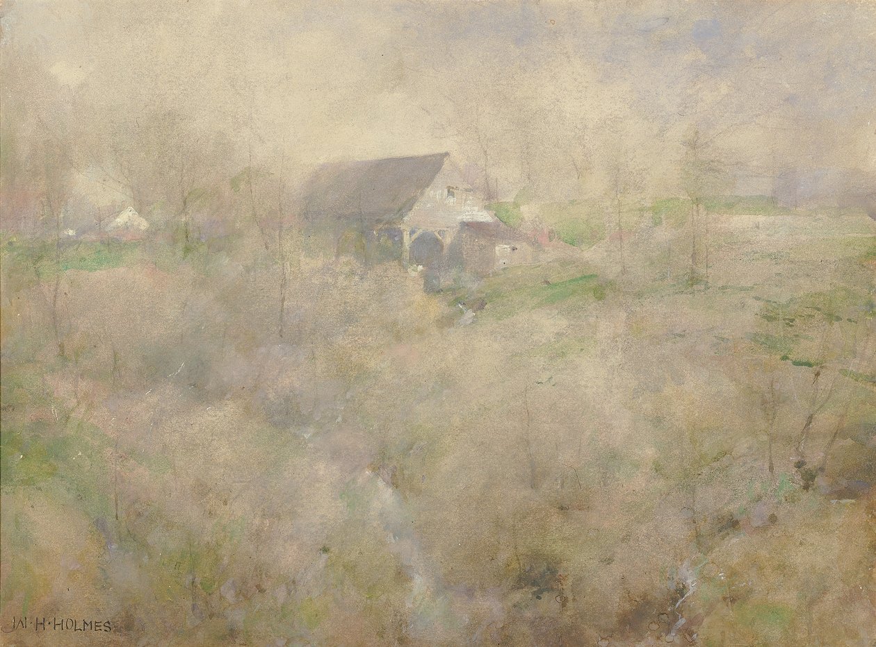 My Old Mill, Holmscroft, Rockville yakınlarında, m.d. by William Henry Holmes