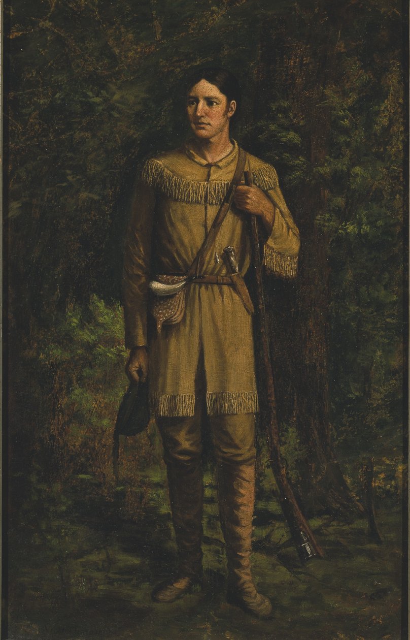 davy crockett by William Henry Huddle