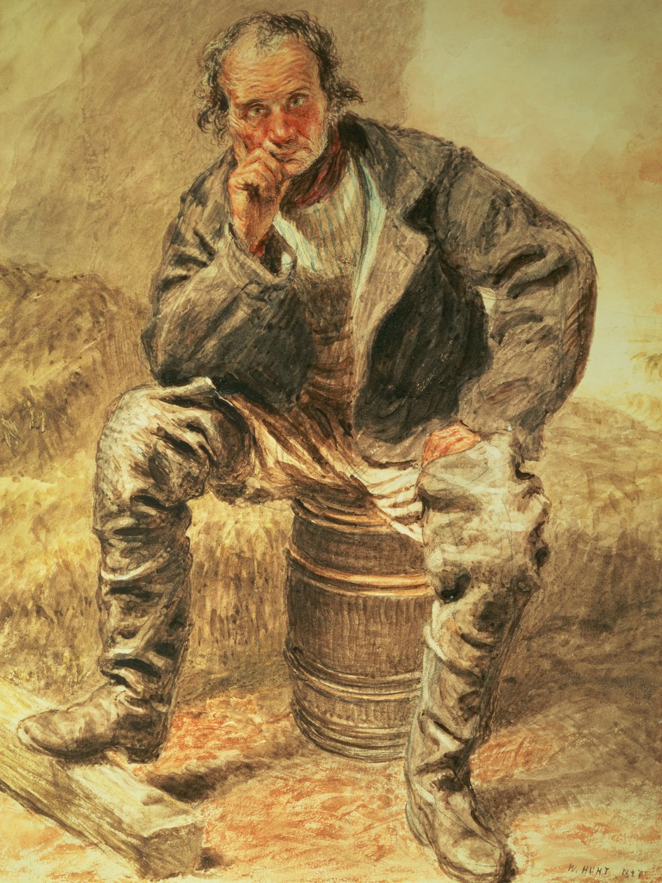 İstiridyeci, 1827 by William Henry Hunt
