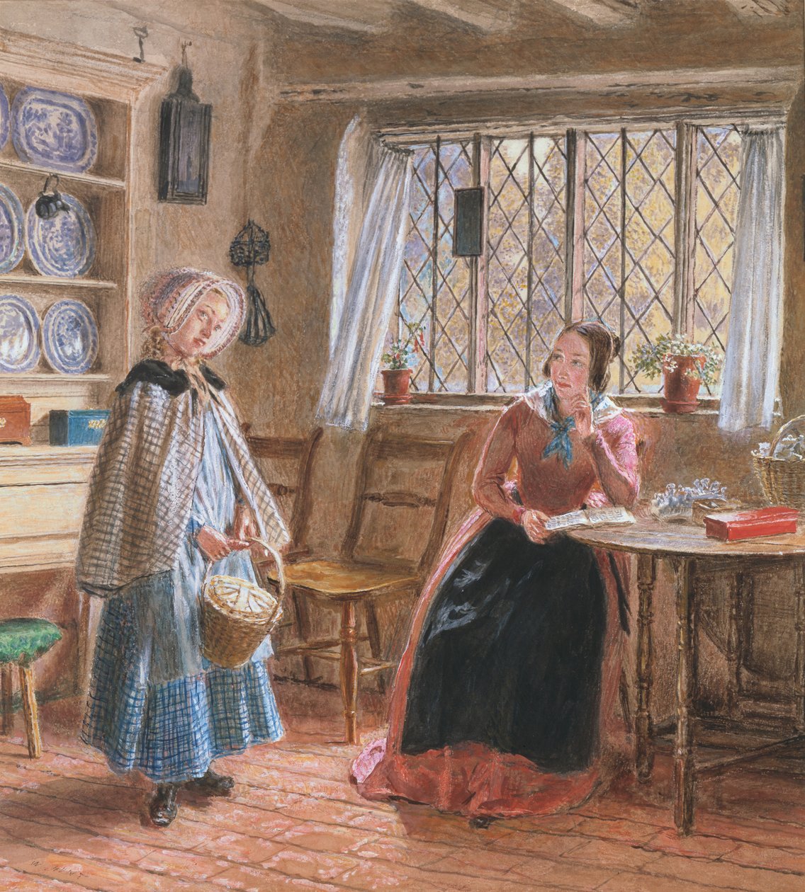 İşitme Dersleri (suluboya) by William Henry Hunt