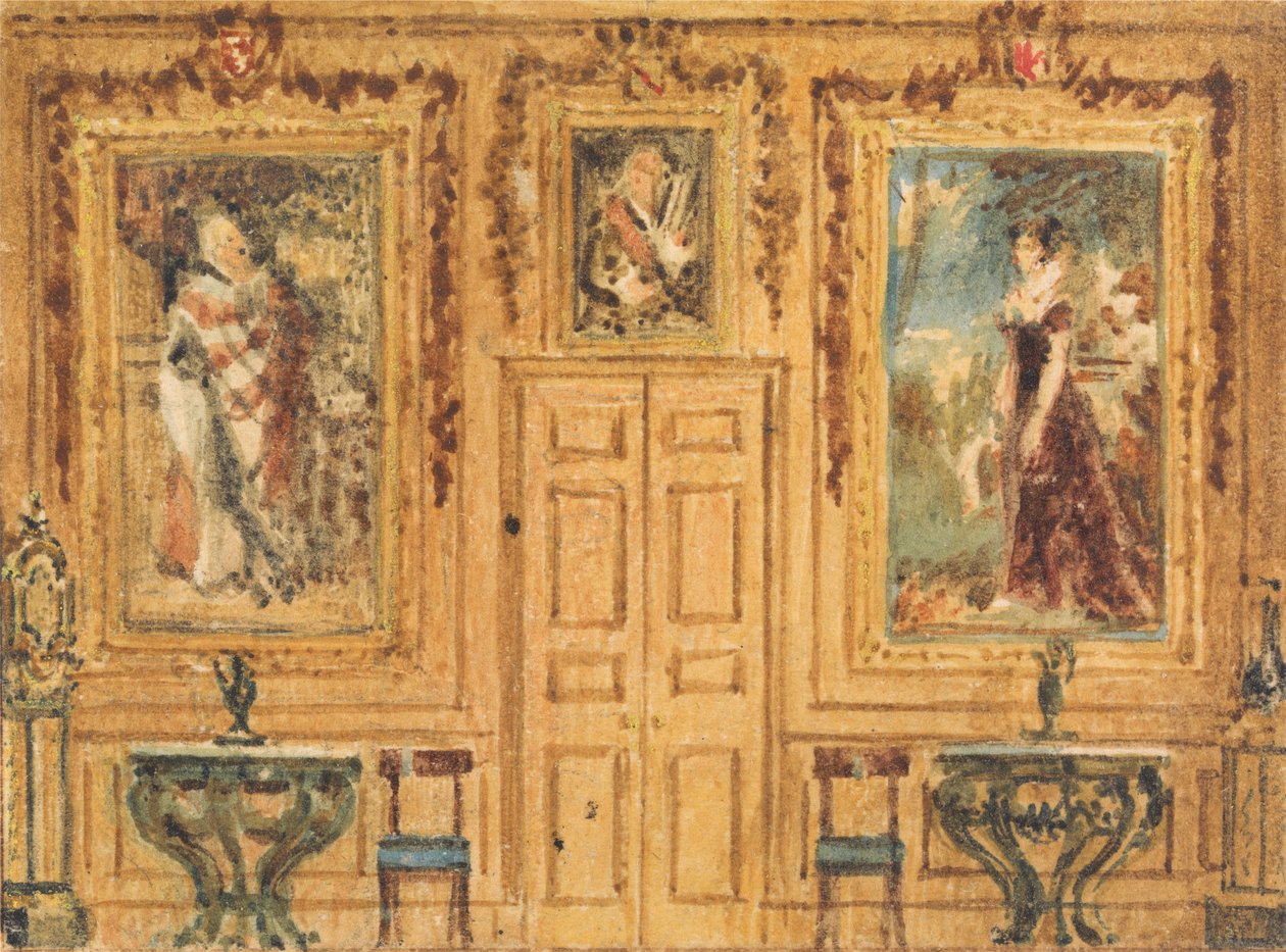 Bir Odanın İçi by William Henry Hunt