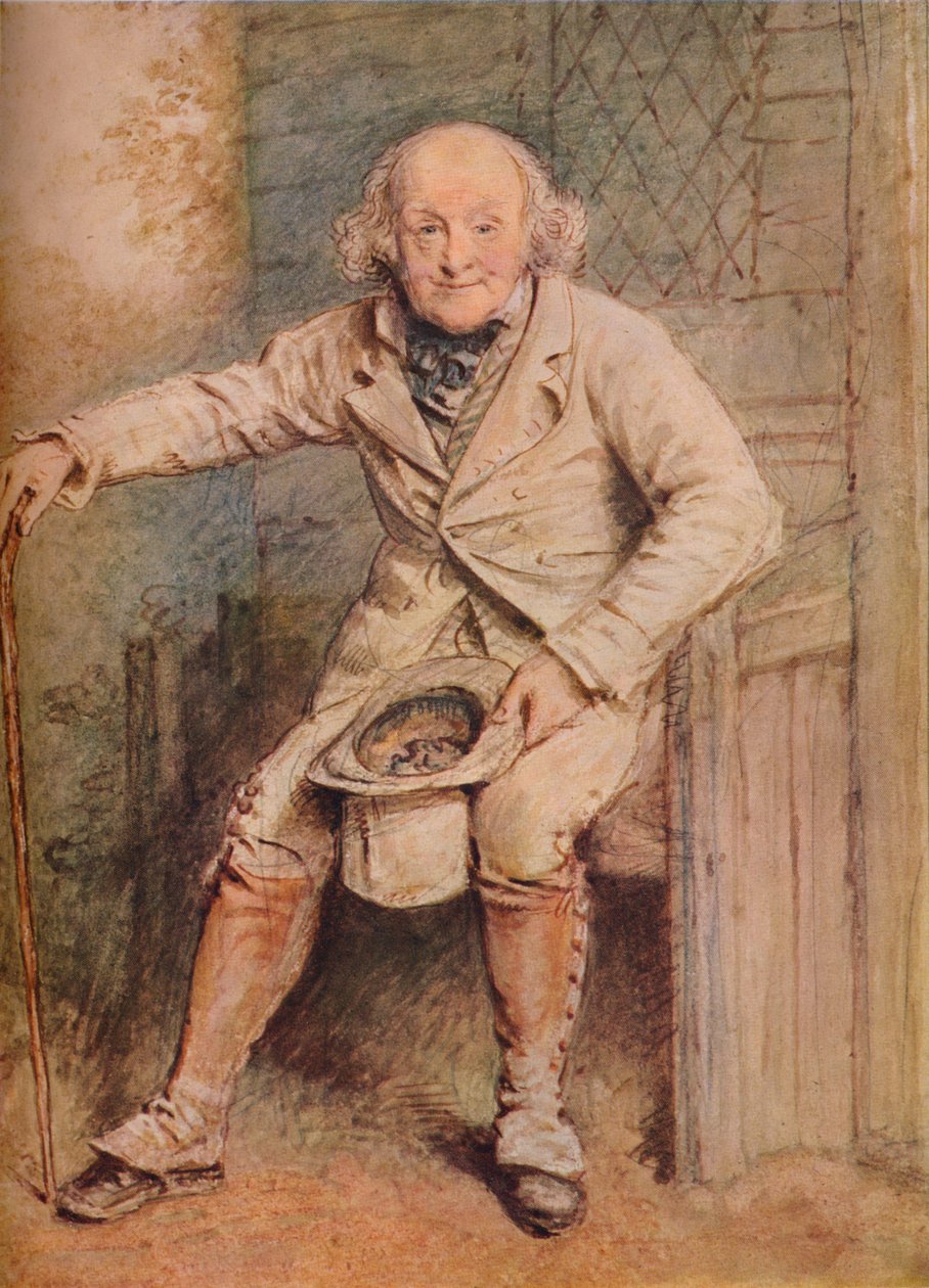 Sanatçının Portresi, 19. yüzyıl by William Henry Hunt