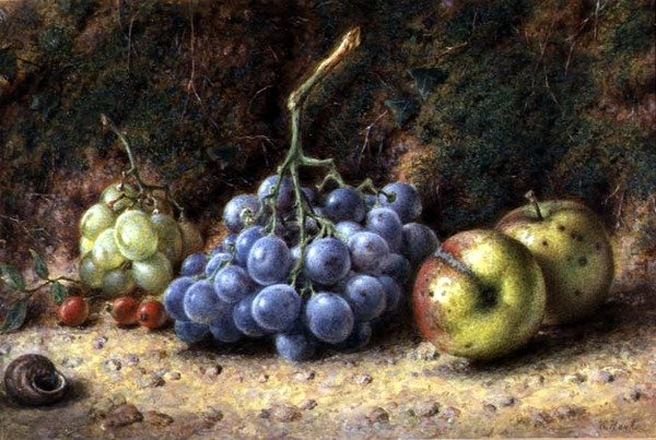 Meyve Natürmort by William Henry Hunt