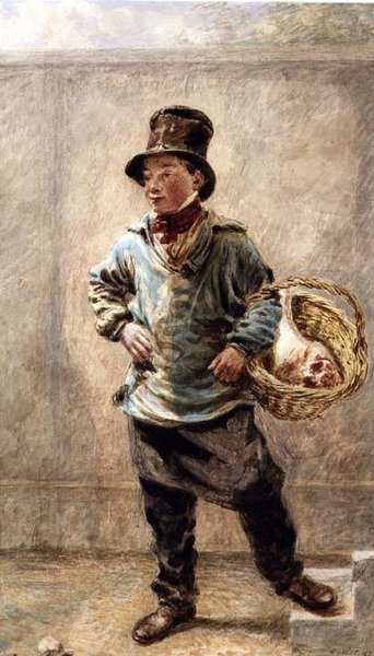 Kasap Çocuğu by William Henry Hunt