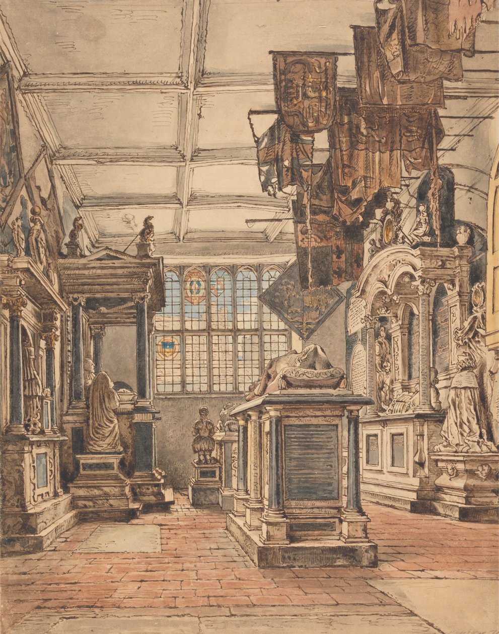 Essex Chantry, Watford Kilisesi by William Henry Hunt