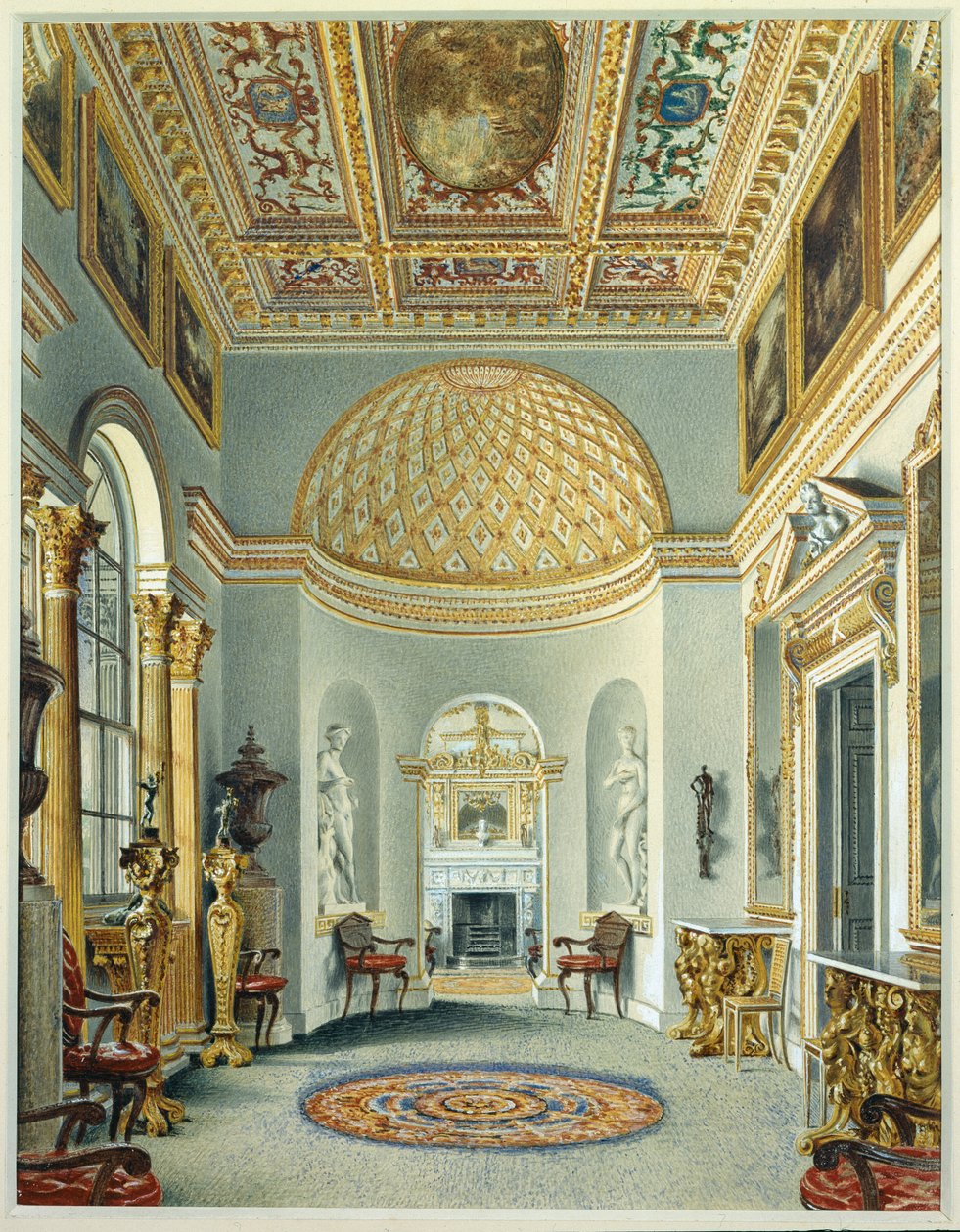 Galeri, Chiswick Evi (kağıt üzerine sulu boya) by William Henry Hunt