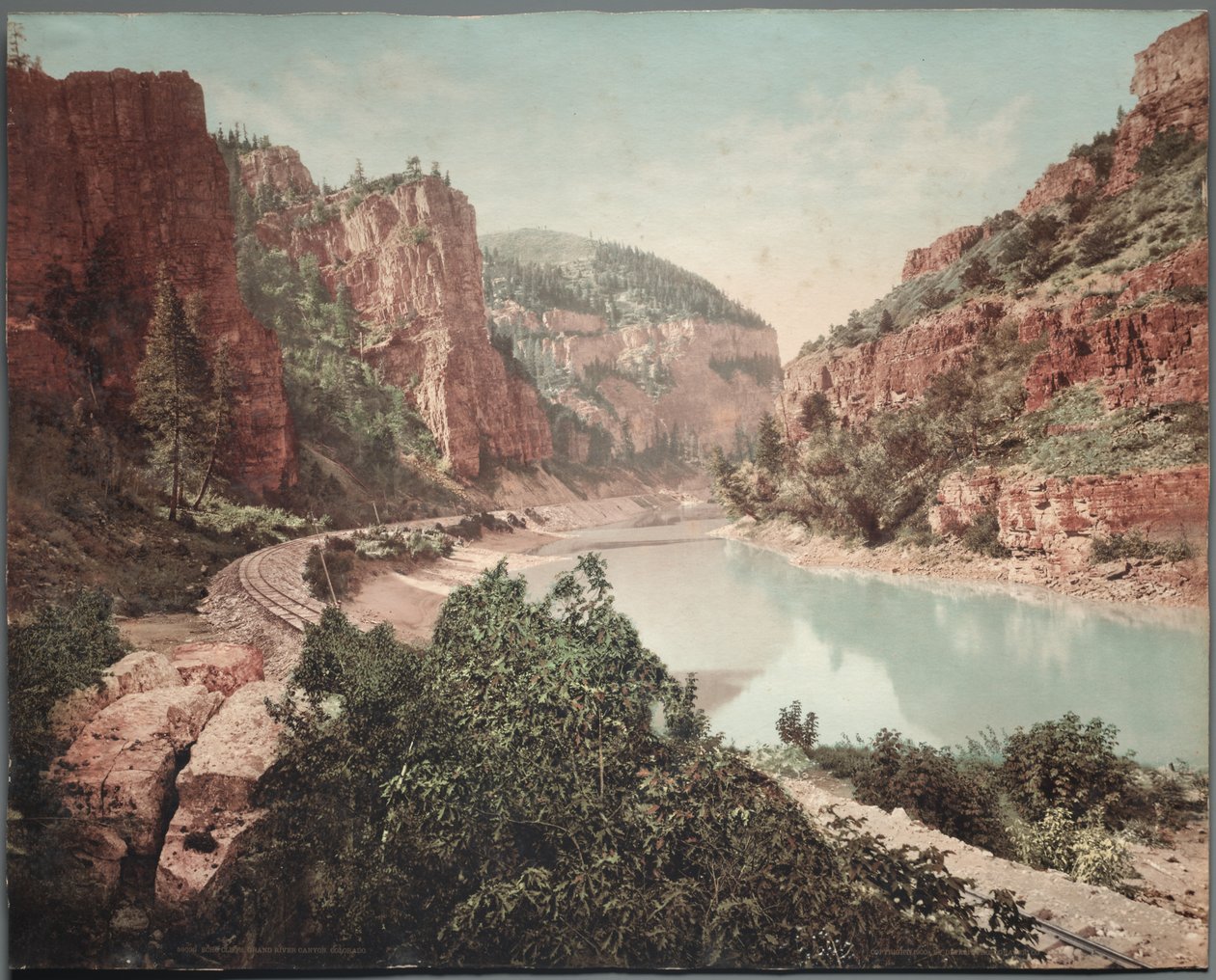 Echo Cliffs, Grand River Canyon, 1890