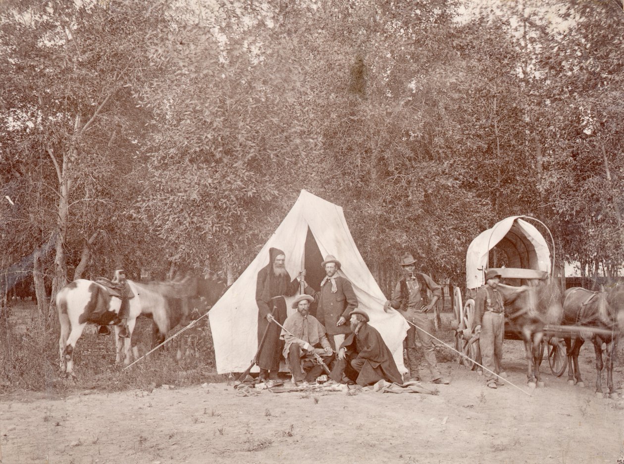 ಹೋಲಿ ಕ್ರಾಸ್ ಪರ್ವತಕ್ಕೆ ಪ್ರವಾಸದಲ್ಲಿ, 1874 ಟರ್ಕ್ by William Henry Jackson