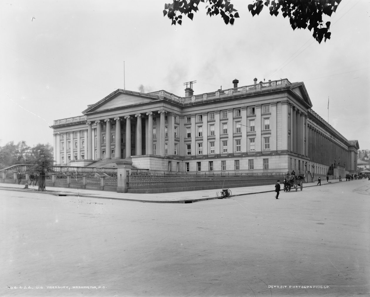 ABD Hazinesi, Washington, DC, 1880 by William Henry Jackson
