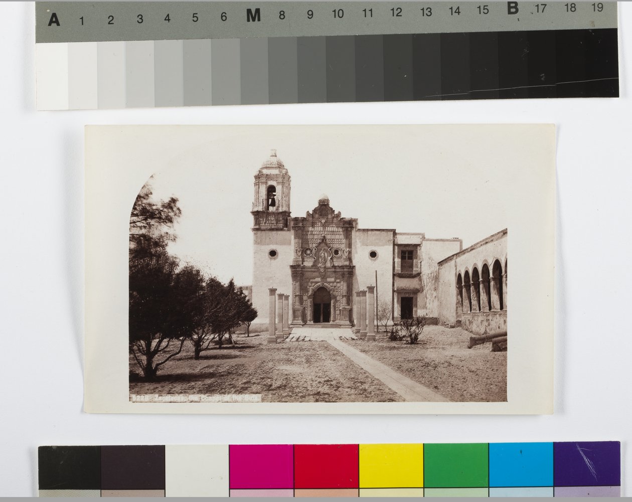 Zacatecas, Bufa Şapeli, 1883-84 (albüm baskısı) by William Henry Jackson