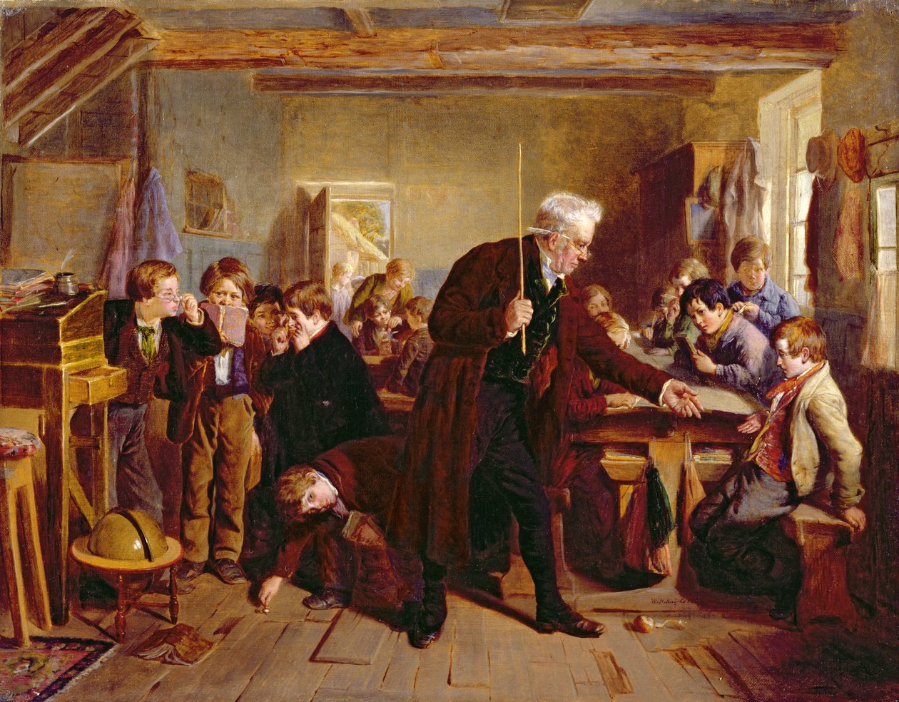 Köy Okulu, 1857 by William Henry Knight