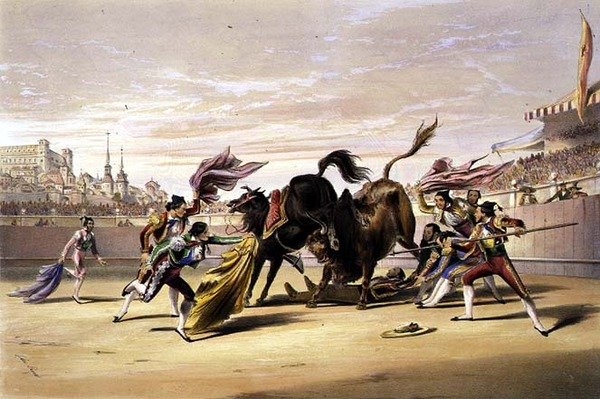 Picador atından indi by William Henry Lake Price