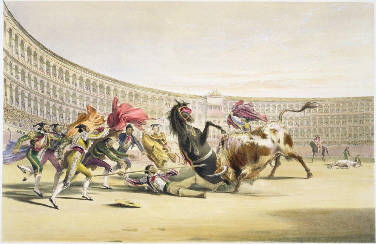 Tehlikedeki Picador, 1865 by William Henry Lake Price