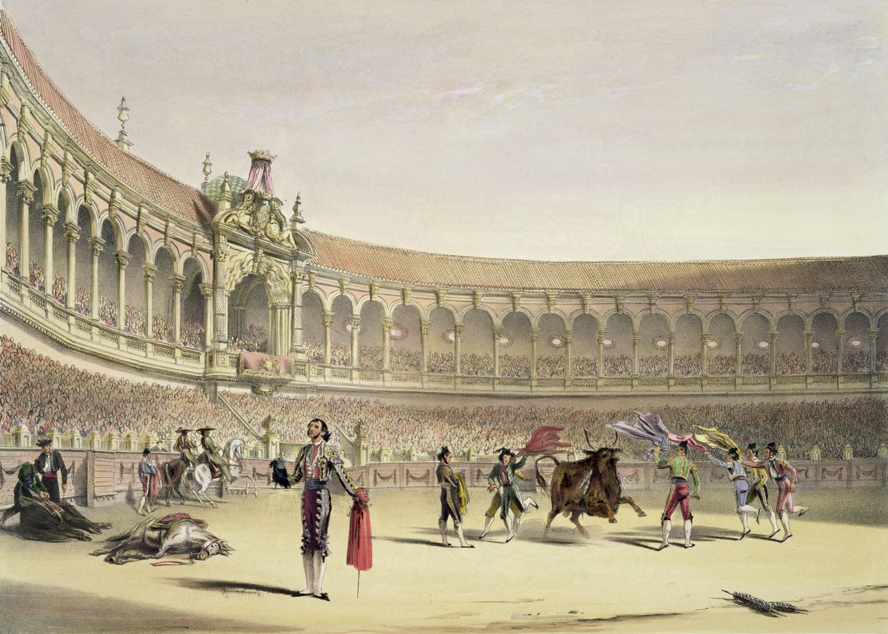 Sevilla Plaza, 1865 by William Henry Lake Price