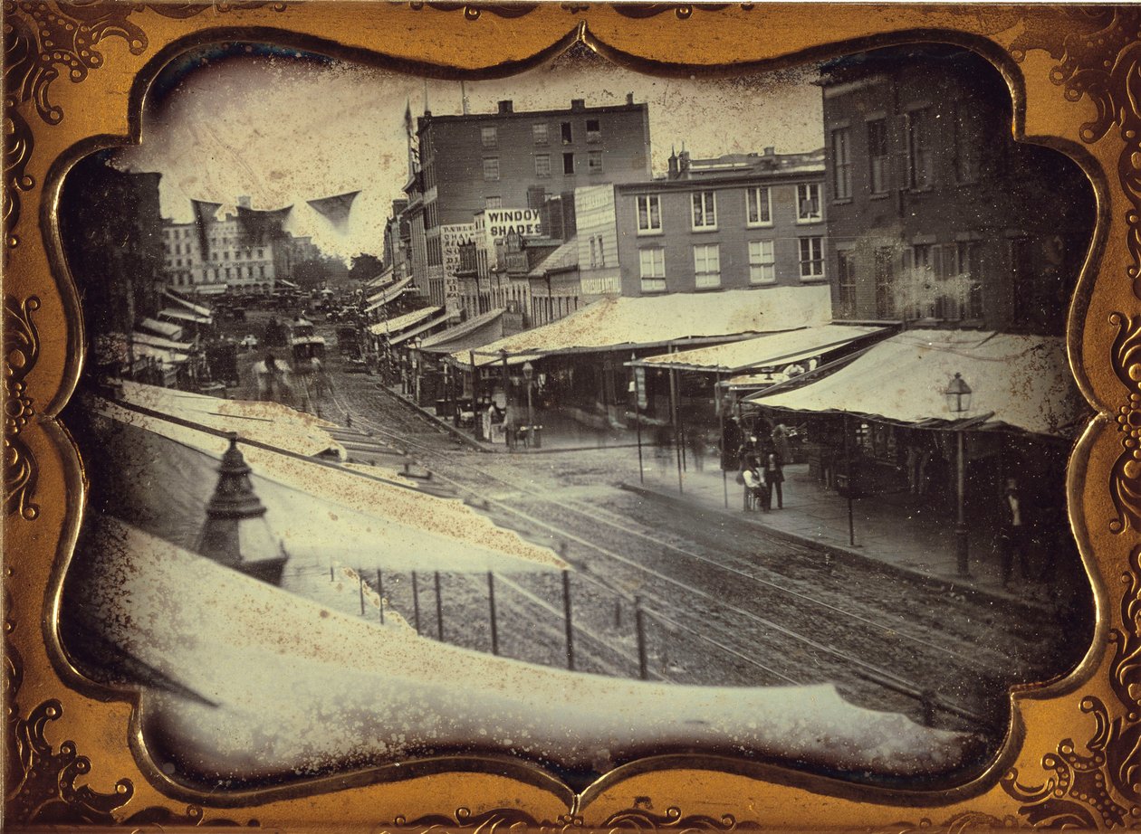 Chatham Meydanı, New York, 1853 dolayları by William Henry Lewis