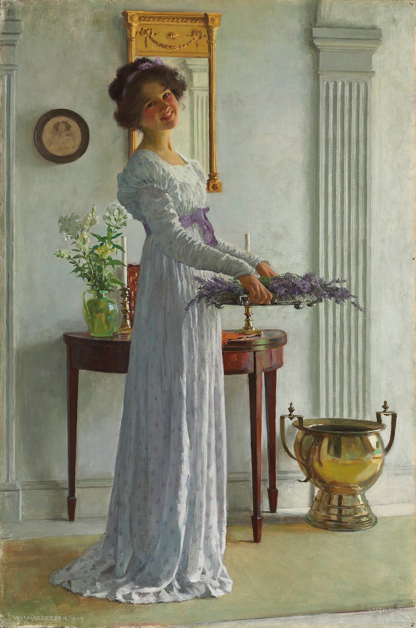 taze lavanta by William Henry Margetson
