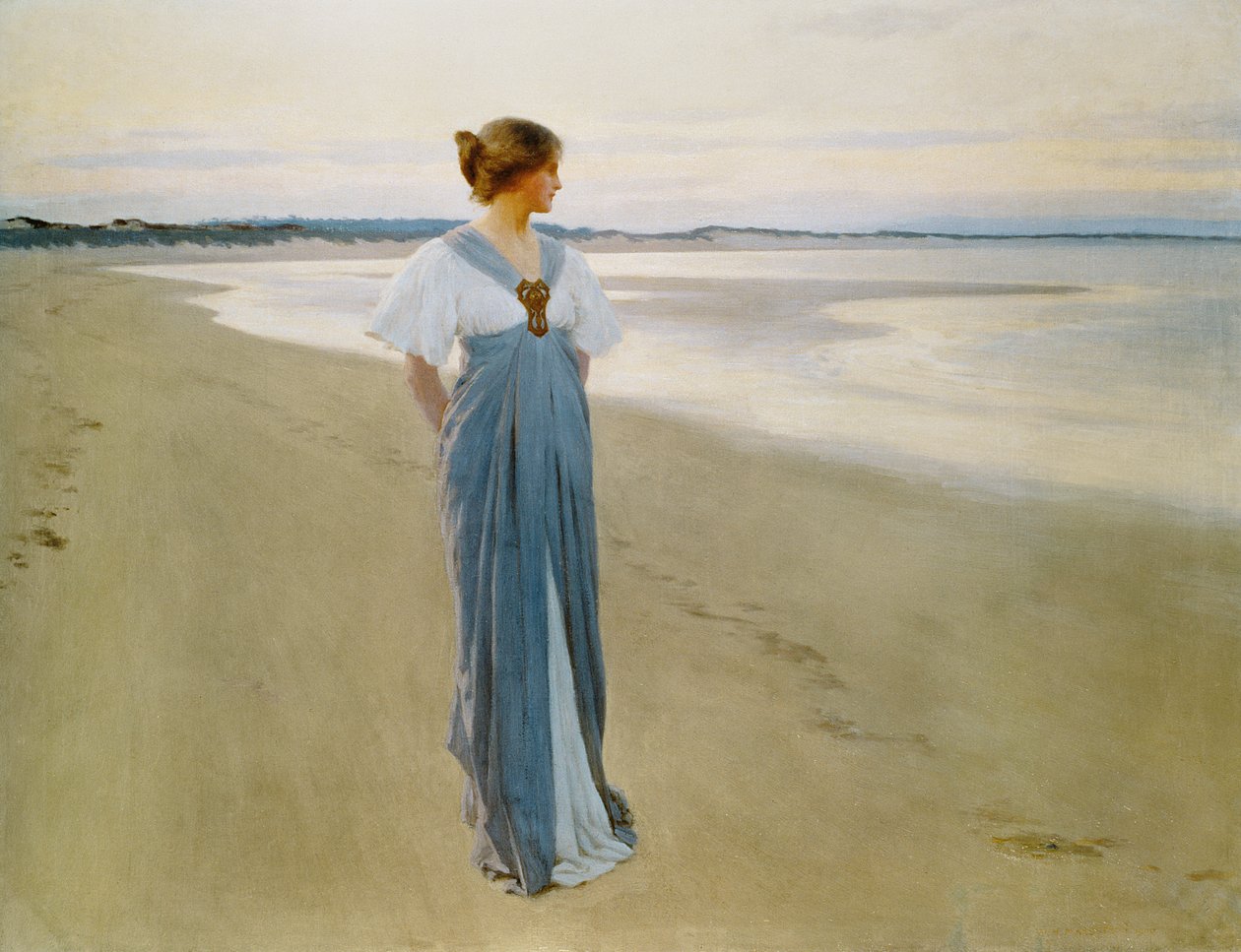 Deniz Kıyısı, 1900 by William Henry Margetson