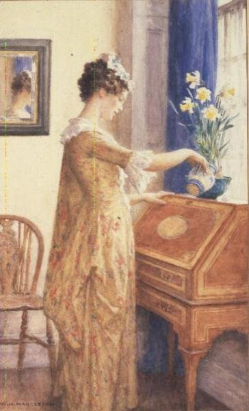 Nergis sulama by William Henry Margetson